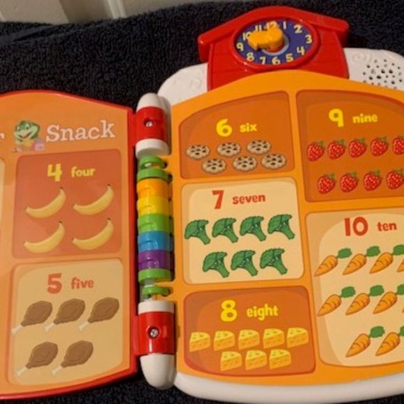 LeapFrog Tad's Get Ready for School Book Preschooler Electronic Touch Book - Picture 4 of 6